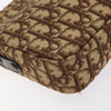 Christian Dior Vintage Trotter Shoulder Bag Canvas