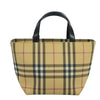 Secondhand Burberry Nova Handbag Check Pattern