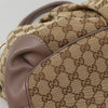 Gucci Sukey Top Handle Satchel GG Canvas with Leather