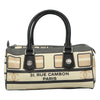 Chanel Le Train Boston Bag Printed Coated Canvas