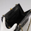 Secondhand Chanel Vintage Chain Frame Bag Quilted Patent