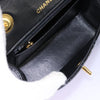 Chanel CC Turnlock Top Handle Flap Bag Patent leather