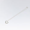 Secondhand Tiffany & Co. Elsa Peretti Open Heart Pendant Necklace Sterling