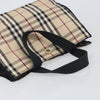 Secondhand Burberry Nova Check Tote canvas check pattern