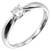 Secondhand Tiffany & Co. Harmony Solitaire Ring Platinum with RBC Diamond
