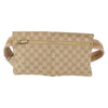 Secondhand Gucci Vintage Double Belt Bag GG Canvas with