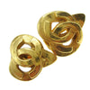 Secondhand Chanel Vintage CC Heart Clip-On Earrings