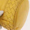 Secondhand Bottega Veneta Drawstring Bucket Bag Leather and Intrecciato Nappa