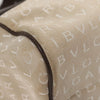 Secondhand Bvlgari Logomania Handbag Beige Canvas Bags