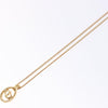 Secondhand Christian Dior CD Pendant Necklace Gold-plated