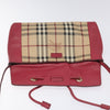 Secondhand Burberry Flap Shoulder Bag Nova Check