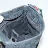 Secondhand Gucci Web Strap Zip Messenger Bag GG