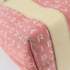 Secondhand Bvlgari Logomania Handbag Pink Canvas Bags