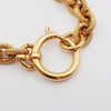 Secondhand Chanel Vintage CC Logo Chain Charm Pendant Gold-plated