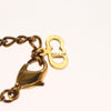 Secondhand Christian Dior CD Pendant Necklace Gold-plated