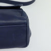 Secondhand Celine Circle logo Navy Leather Bags