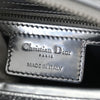 Secondhand Christian Dior Lady Dior Bag Micro Cannage Metallic