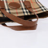 Secondhand Burberry Nova Check Tote Canvas and