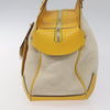 Secondhand Salvatore Ferragamo Gancini handbag Canvas and