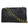 Chanel Vintage CC Chain Flap Bag Quilted Lambskin