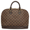 Secondhand Louis Vuitton Alma Handbag Damier