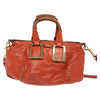 Secondhand Chloe Ethel Handbag Orange Leather Bags