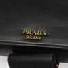 Prada Metal Ribbon Shoulder Bag City Calfskin