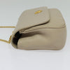 Secondhand Celine Shoulder Bag Beige Leather Bags