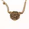 Secondhand Christian Dior CD Pendant Necklace Gold-plated