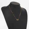 Secondhand Christian Dior CD Logo necklace