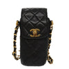 Secondhand Chanel CC Phone Pouch with Chain Quilted