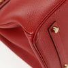 Secondhand Hermes Birkin Handbag Red Togo with Gold Hardware