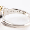 Secondhand Tiffany & Co. Heart Ribbon Ring Silver 925 and K18 Yellow