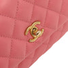Secondhand Chanel Coco Top Handle Bag Quilted Caviar