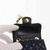 Secondhand Chanel Square Classic Single Flap Top Handle Bag Quilted
