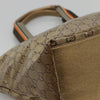 Secondhand Gucci Web Zip Tote GG