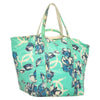 Chanel Vintage Floral Tote Nylon