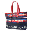 Chanel Le Train Tote Printed Coated Canvas