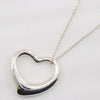 Secondhand Tiffany & Co. Elsa Peretti Open Heart Pendant Necklace Sterling