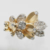 Secondhand Cartier Grain de Cafe Ring 18K Yellow Gold with 18K White Gold and Diamonds