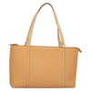 Secondhand Burberry Handle Tote Beige Leather Accessories