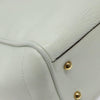 Secondhand Loewe Heritage Tote White Leather Accessories