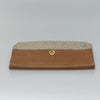 Secondhand Christian Dior Vintage Honeycomb Zip Pouch Canvas and