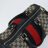 Gucci Vintage Web Boston Bag GG Canvas