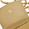 Chanel Vintage CC Phone Holder Crossbody Bag Caviar