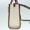 Burberry Freya Shopping Tote Canvas with Leather