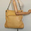 Secondhand Bottega Veneta Chain Link Shoulder Bag Leather with Intrecciato