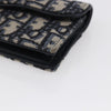 Christian Dior Saddle Card Case Oblique Canvas