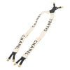 Chanel Logo Suspenders Canvas