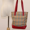 Secondhand Burberry Nova Check Tote canvas check pattern